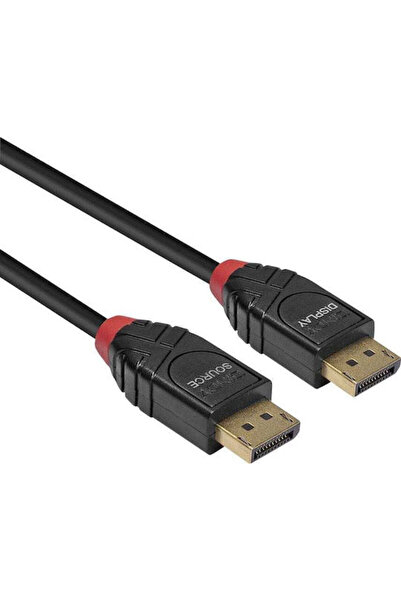 LİNDY Καλώδιο DisplayPort αρσενικό - DisplayPort αρσενικό 5μ Μαύρο (41167)