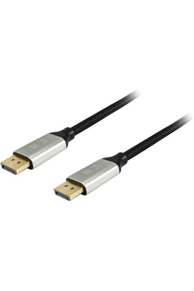 EQUIP Καλώδιο DisplayPort αρσενικό - DisplayPort αρσενικό 5μ Μαύρο (119265)