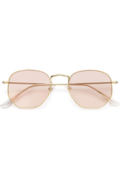 SOJOS Square Polarized Sunglasses for Women Men Small Hexagonal Polygon Mirro...