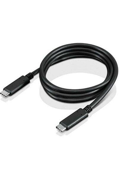 LENOVO Καλώδιο USB 3.2 USB-C αρσενικό - USB-C Μαύρο 1μ (FRU03X7610)
