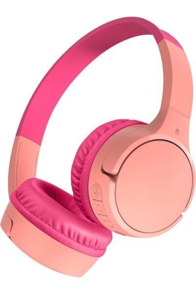 Belkin SoundForm Mini Kids Wireless Headphones with Built-in Microphone, 30 H...
