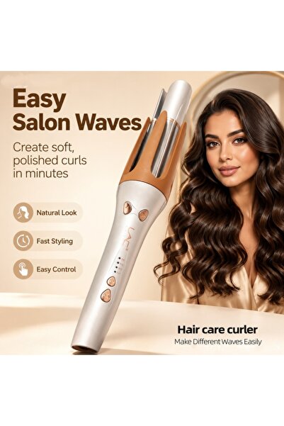 Generic Brand Automatic Hair Curler, Auto Rotating Hair Care Curling Iron, Fa...