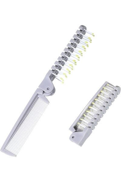 Arabest Hair Brushes and Combs,2 Pcs Folding Hair Brush Set,Portable Travel-F...