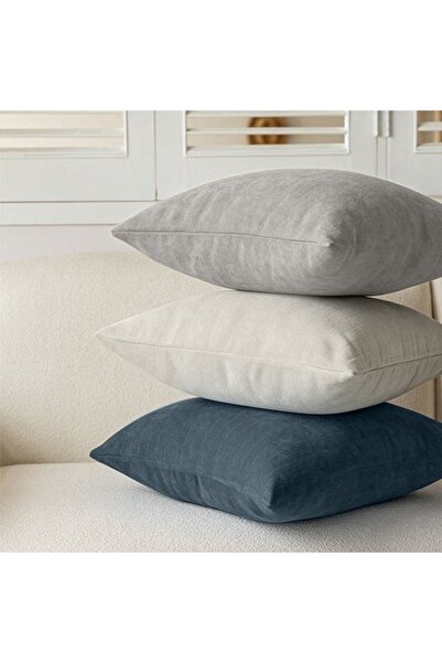 STARSTAR A set of three decorative chenille sofa cushion covers, soft and com...