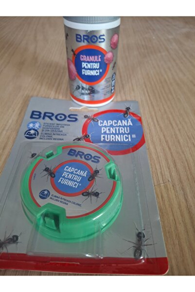 bros Pachet AntiFurnici cu 1 buc. Capcana si 1 buc. GRANULE pt Furnici 72Gr
