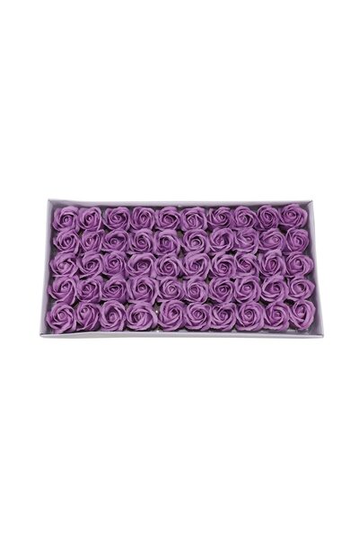 Alista Home Set de 50 de trandafiri din săpun, 5x5 cm, calitate premium, deco...