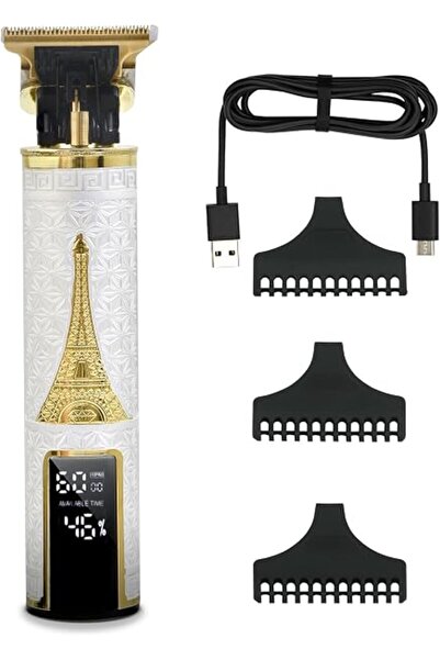 Global Impex Impex Professional Hair Clipper Hair Trimmer, Digital LED Displa...