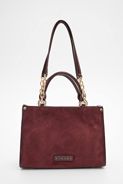 Sisley Women's Shoulder Bag Bordo Sly494