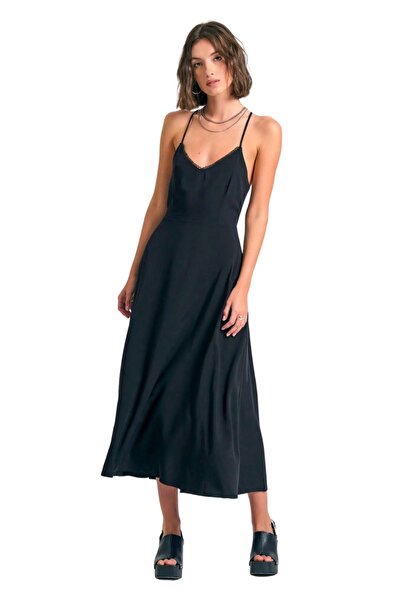 Funky Buddha Φόρεμα FBL011-116-13 – Black - m