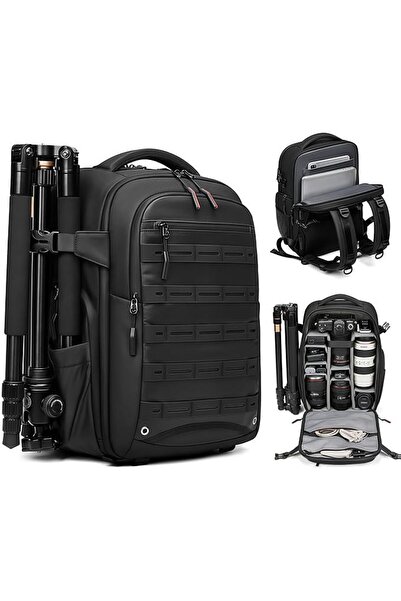 Skycare حقيبة كاميرا احترافية، حقيبة ظهر للكاميرات DSLR وSLR والكاميرات بدون ...