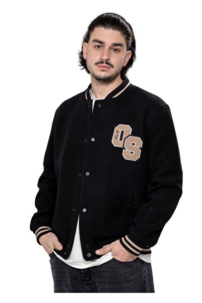 Only & Sons Bronx Vasity Μπουφάν 22028558 - Black - m