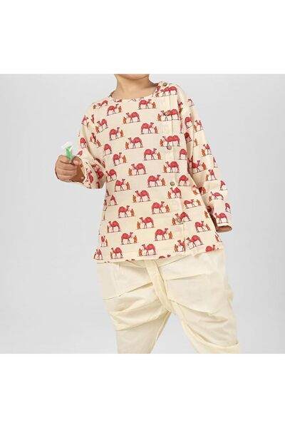 Polka Tots unisex-baby Festive Angrakha-1299_1 Angrakha Full Sleeve (pack of 2)
