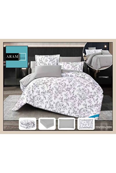 BIET ALMAFROSHAT 6-Piece Quilted Bedspread Set with a Quilted Bed Runner