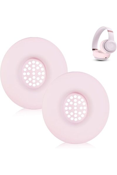 Aiivioll Solo4 Silicone Ear Pads Cover for Beats Solo 4, Washable Sweat Earpa...