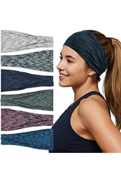 GENERAL Sefiinh 6 Pcs Headbands For Women, Wide Stretchy Headband, Soft Head ...