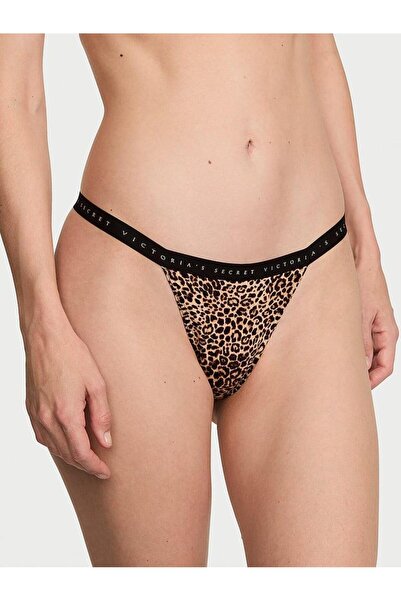 Victoria's Secret Esnek Pamuklu V-String Külot
