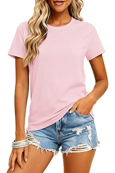 Magcomsen Women's Short Sleeve T-Shirt Quick Dry UPF 50+ Athletic Running Wor...