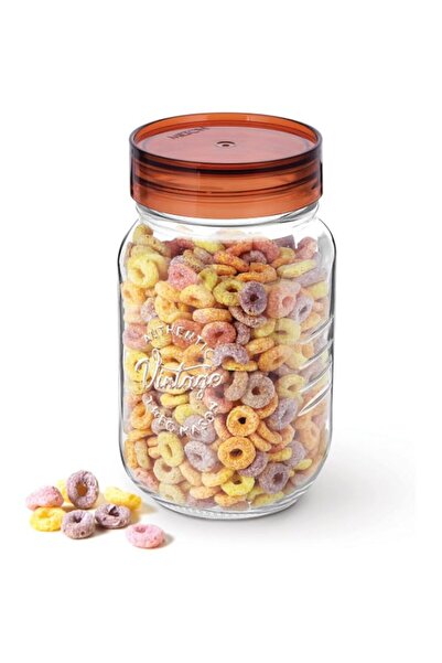 Generic By Milton Vintage Glass Jar with Airtight Lid Glassy Kitchen Storage ...