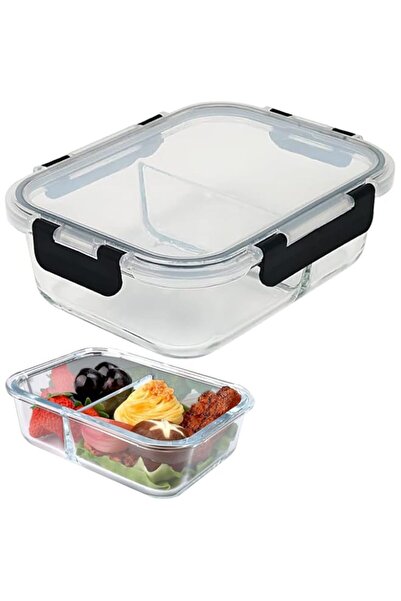 Generic Glass Meal Prep Containers (1 pcs Rectangle) - Glass Food Storage Con...