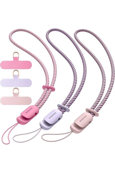 SURPHY 3 Pack Phone Strap with CellPhone Tether Tab, Phone Lanyard, CellPhone...