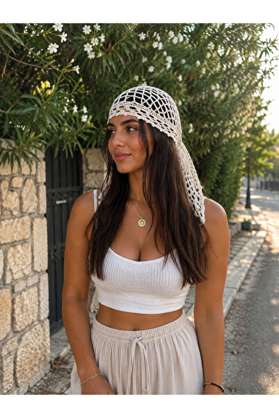 tce the charme elegant Hand-Knitted Women's Hairnet (Standard Sizes Will Be S...