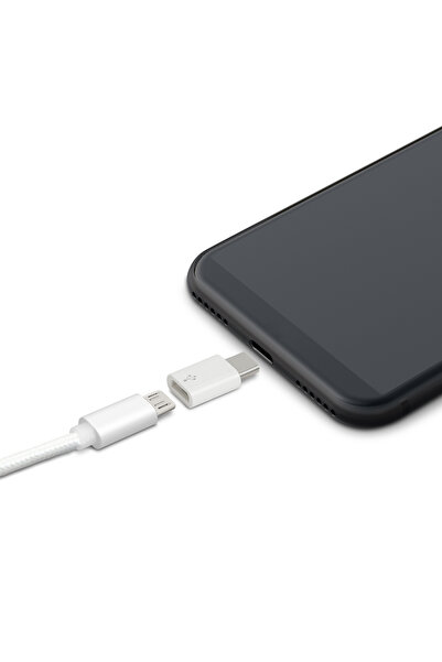 Alista Home Adaptor USB Tip C la MicroUSB pentru încărcare rapidă 5A, compati...