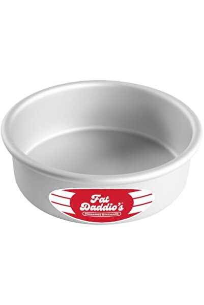 Generic Fat Daddio's Round Cake Pan Anodized Aluminum, Silver 15.2 x 15.2 x 5...