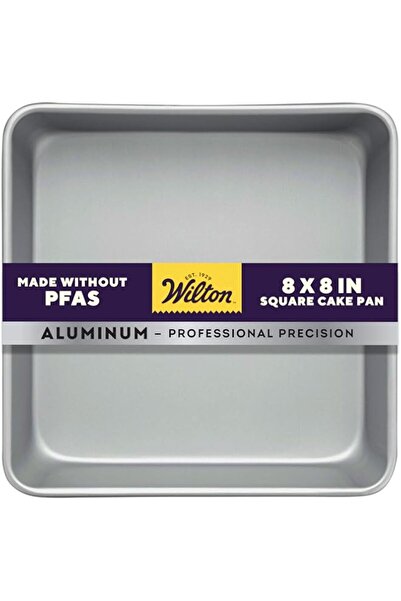 Generic WT-2105-8191 Performance Pan, Silver, 8 Inches, Square, Aluminum