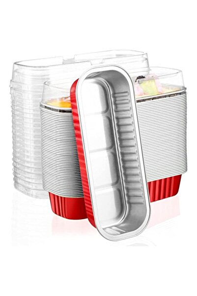 Generic Aluminum Foil Bread Pans, 25pcs Disposable Aluminum Foil Mini Loaf Ba...