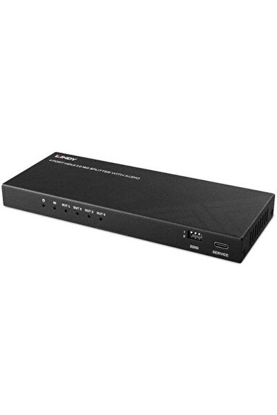 LİNDY HDMI 8K60 Διακλαδωτής/Διακόπτης 4 θυρών