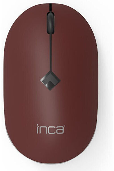 Inca IWM-231RB Ασύρματο Εργονομικό Ποντίκι Καφέ