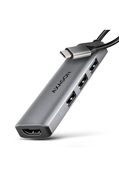 Axagon Σταθμός σύνδεσης USB-C με HDMI 4K Γκρι