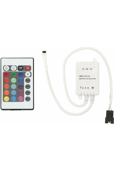 OEM Ασύρματος Ελεγκτής RGB IR με Τηλεχειριστήριο για Ταινίες LED DM-70-790