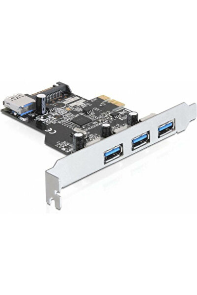 DELOCK Κάρτα PCIe με 4 θύρες USB 3.0 Κωδικός: 89301