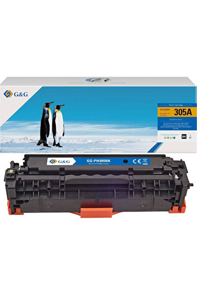 G&G Συμβατό Φυσίγγιο Τόνερ HP CE410A NT-PH305BK CE410A HP 305A Μαύρο 2090s