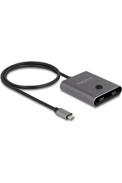 DELOCK 11500 KVM & Διακόπτης Δεδομένων με USB-C