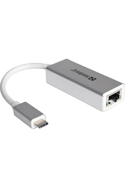 Sandberg 136-04 Προσαρμογέας δικτύου USB-C με ενσύρματη σύνδεση Ethernet