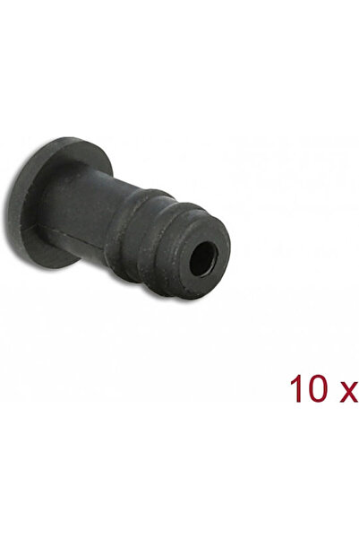 DELOCK Κάλυμμα σκόνης για μπλοκάρισμα θύρας 3.5mm 10 τεμάχια 60251