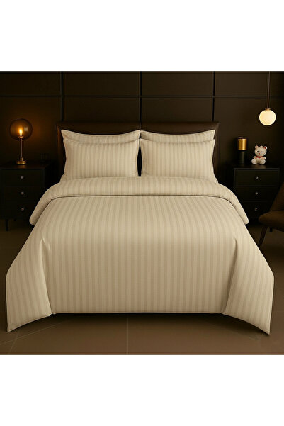 MAXQON ® 6-Piece Duvet Cover Set –Queen Size, Includes 1 Duvet Cover(220x240cm), 1 Fitted Sheet(150x200+30cm) 4 Pillowcases(53x75cm)