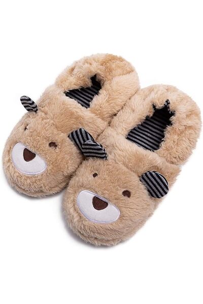 KASTWAVE Toddler Slippers, Unicorn Animal Plush House Shoes, Non-Slip Indoor ...