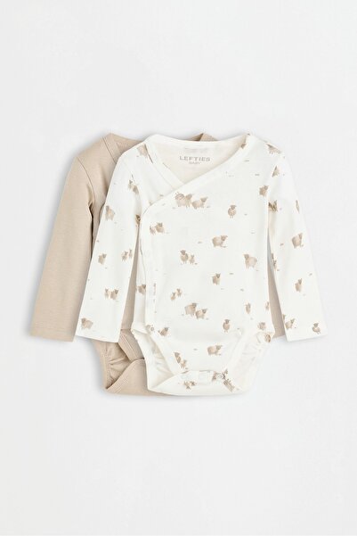 LEFTIES 2'li uyumlu kimono body seti