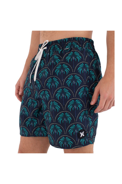 Hurley M VOLLEY ICON PRINTING PRESS PALM MBEU00015-451 Μπλε L
