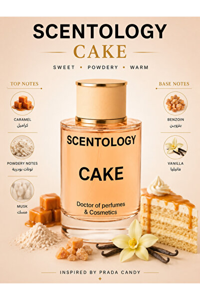Scentology Doctor of perfums Scentology Cake Eau de Parfum 50ml – Sweet Powde...