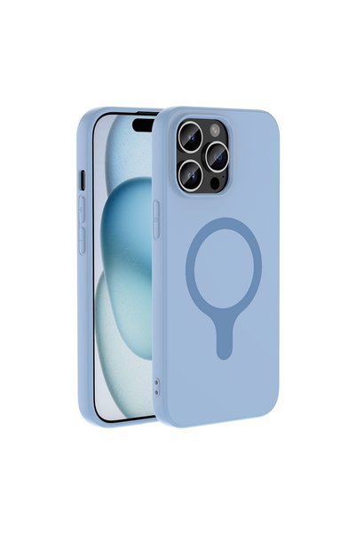 Kılıfist iPhone 14 Pro Max Case Pastel Colorful Magsafe Camera Raised Silicone