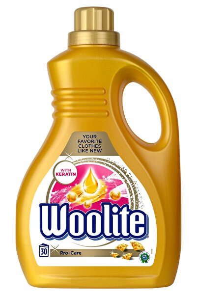 Woolite Detergent lichid cu cheratină Mix Colors pentru țesături colorate 1.8 l