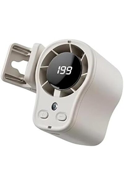 TERRIFI Car Clip on Air Conditioner Fan, 360° Rotation with LED Display, 199 ...