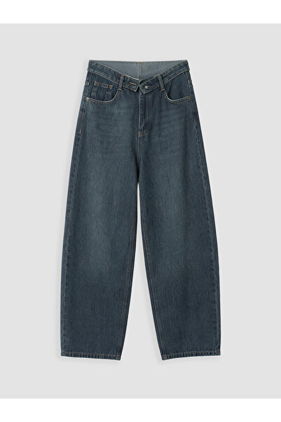 LC Waikiki Lcw Jeans Indigo Baggy Fit Women's Jean Pants