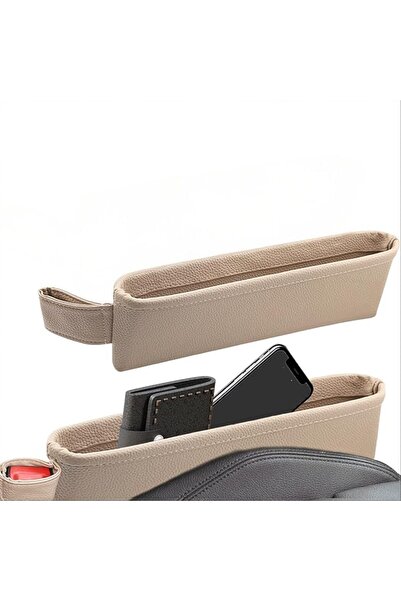 TERRIFI Car Seat Gap Organizer, Leather Filler with Storage, ABS Plastic Pouc...