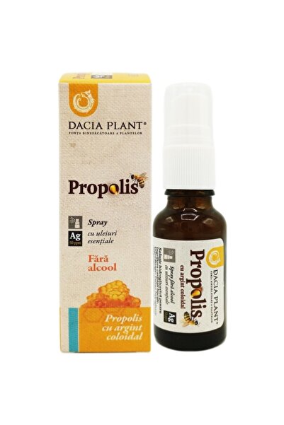 Dacia Plant Spray cu extract de propolis cu argint coloidal, 20ml