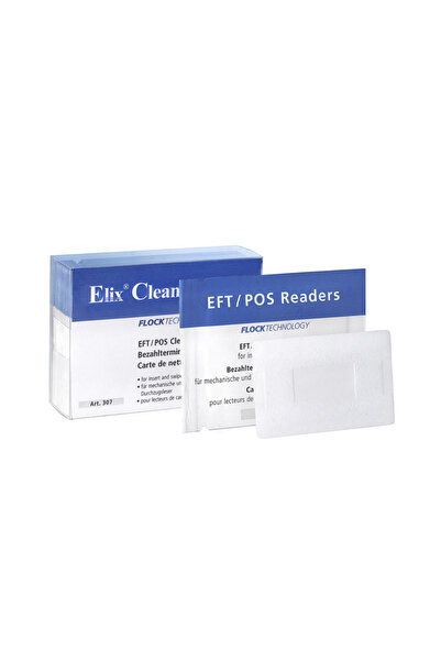 Elix Clean Pos Cleaning Cards, 20Pcs/Set,